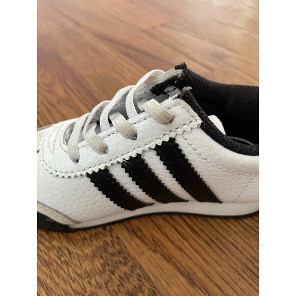 Adidas Samoa I Toddler OG Cloud White-Core Black Size 5.5 Sneakers Ortholite - Picture 14 of 16